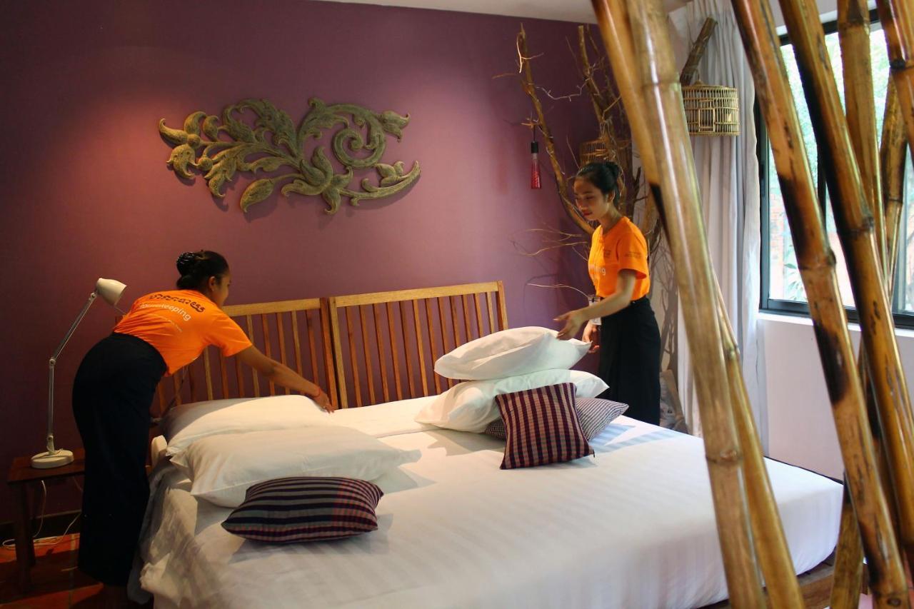 Sala Bai Hotel & Restaurant School Siem Reap Esterno foto