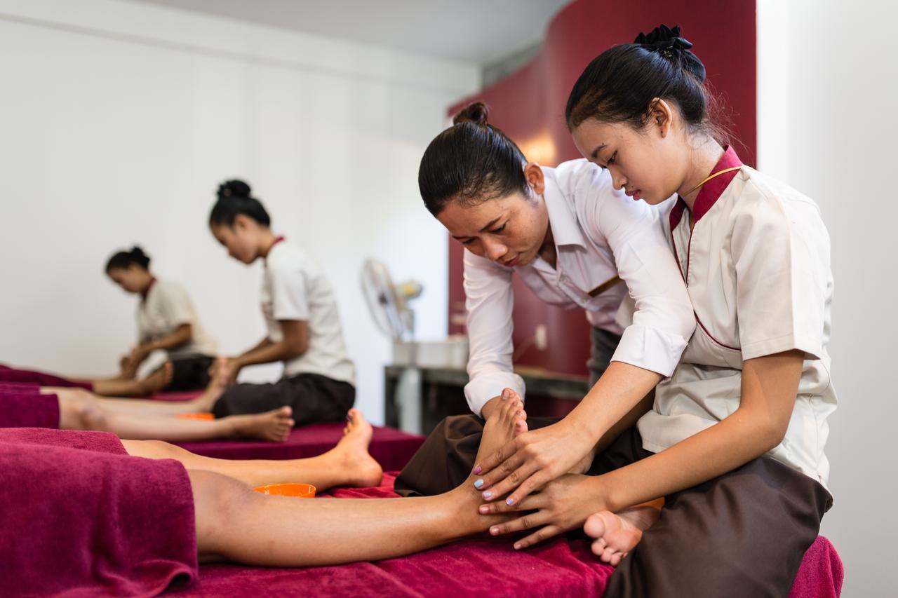 Sala Bai Hotel & Restaurant School Siem Reap Esterno foto
