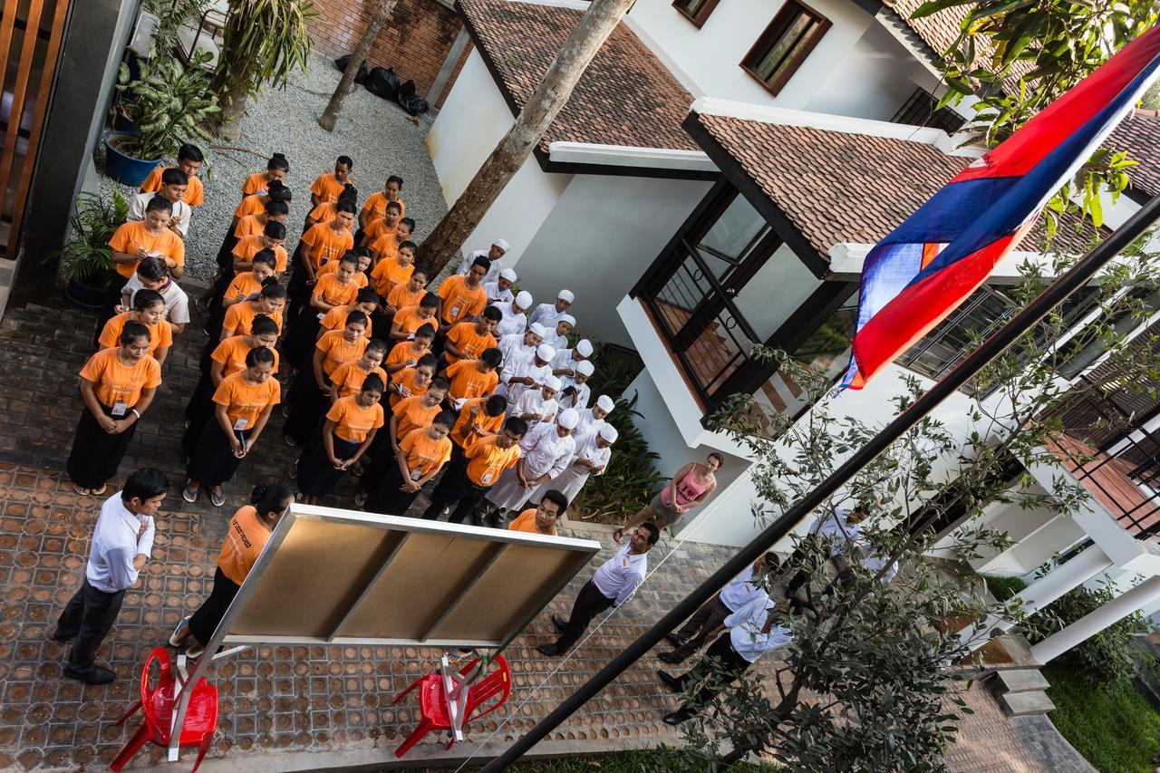 Sala Bai Hotel & Restaurant School Siem Reap Esterno foto