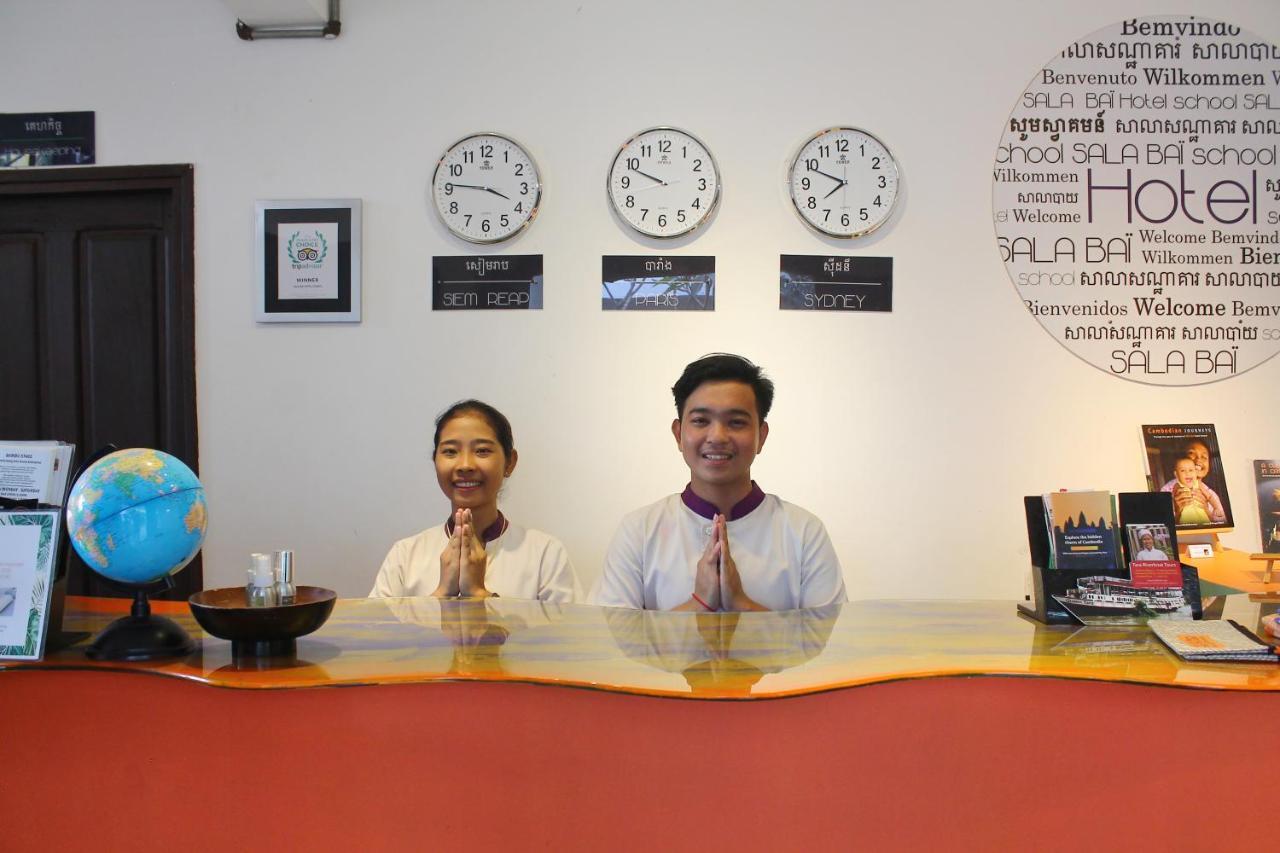 Sala Bai Hotel & Restaurant School Siem Reap Esterno foto